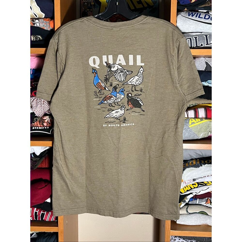 Poncho Men’s Quail Of North America Tee